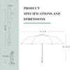 Nakazawa Pram Parasol,Umbrella for UV Sun Protection,Handle Included - Pram
