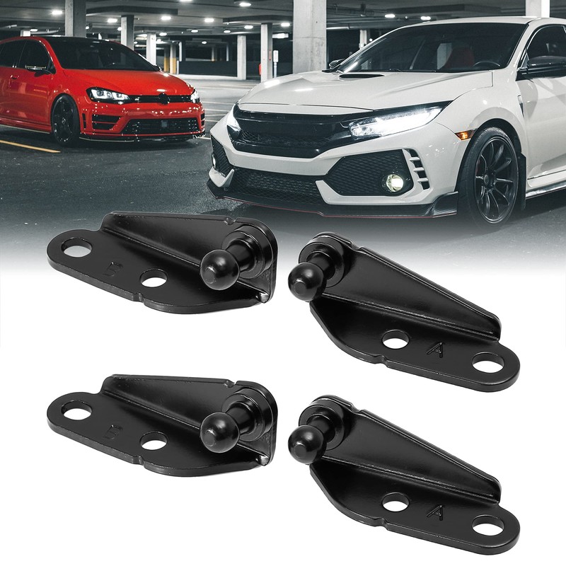 X AUTOHAUX 2 Pair 10mm Vehicle Ball Studs Mounting Bracket