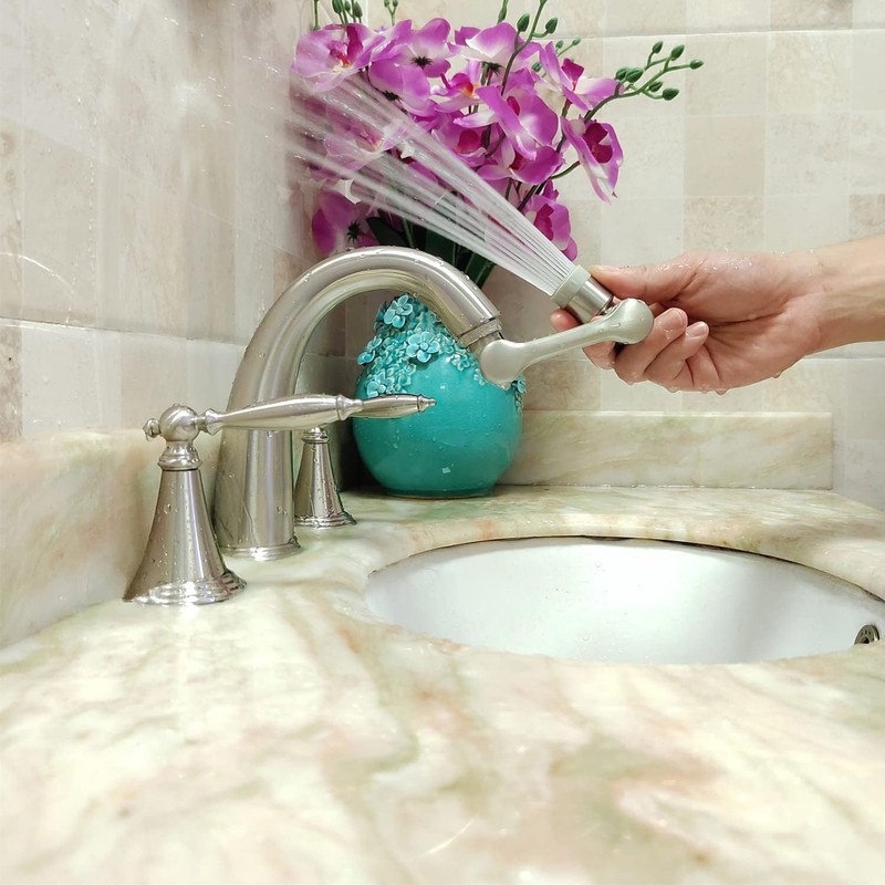 ROLYA 1080 Degree Rotating Faucet Extender Kitchen Sink Aerator Extension