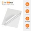 Bonsaii Laminating Sheets, 100 PCS 3mil Thermal Laminating Pouches, 9