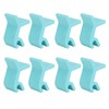 Saluaqui 8PCS Tray Stackers for Baking Sheet, Stackable Silicone Baking