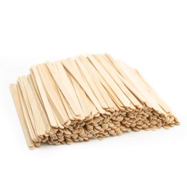Extiff Set of 2000 Wooden Stirrers 11cm Biodegradable for Hot and Cold Drinks