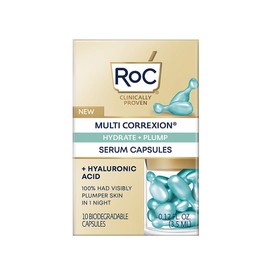RoC SKINCARE MULTI CORREXION® HYDRATE + PLUMP SERUM CAPSULES - 10 PACK, RoC