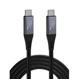 CableCreation 80Gbps USB 4 Cable 5FT, 120Gbps Bandwidth, 8K 60Hz Display, 240W Charging, Compatible with Thunderbolt 5,Thunderbolt 4/3, USB4, SSD, MacBook M4 Pro, Dock, eGPU