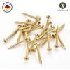 Innonexxt® Premium chipboard screws, milling ribs, cut tip - yellow,
