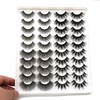 HANSPY False Eyelashes, Fluffy Crossed Faux Mink Eyelashes, 4 Styles,