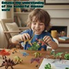 OMAOSORT Dinosaur Toys for Kids, 45 Pieces Realistic Jurassic Dinosaurs