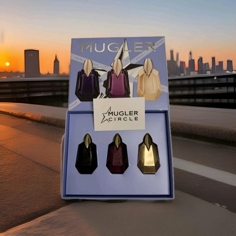 MUGLER Mini Alien Perfume Set Alien Alien Hypersense Alien Goddess