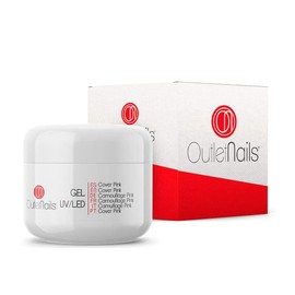 UV Gel Cover Builder Pink 30 ml UV/LED - Gel for Nails - For Modeled Nails - Outlet Nails