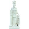 Greek Goddess Athena / Minerva with Shield (Cast Alabaster Statue