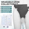Wearable Urine Collector Set with Silicone Urine Catching Capsule, 1.2M