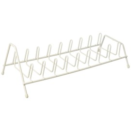 Homebasix JI-39W-3L Lid Storage Rack 4-3/4" x 13" x 5-3/4", White