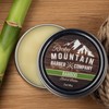 Men’s Bamboo Beard Balm Made in Canada Featuring Beeswax, Shea