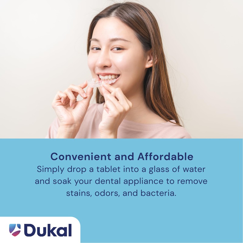 Dukal DawnMist Denture Tablets (Box of 40)