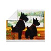 CafePress A Scotty Dog Christmas Throw Blanket Super Soft Fleece