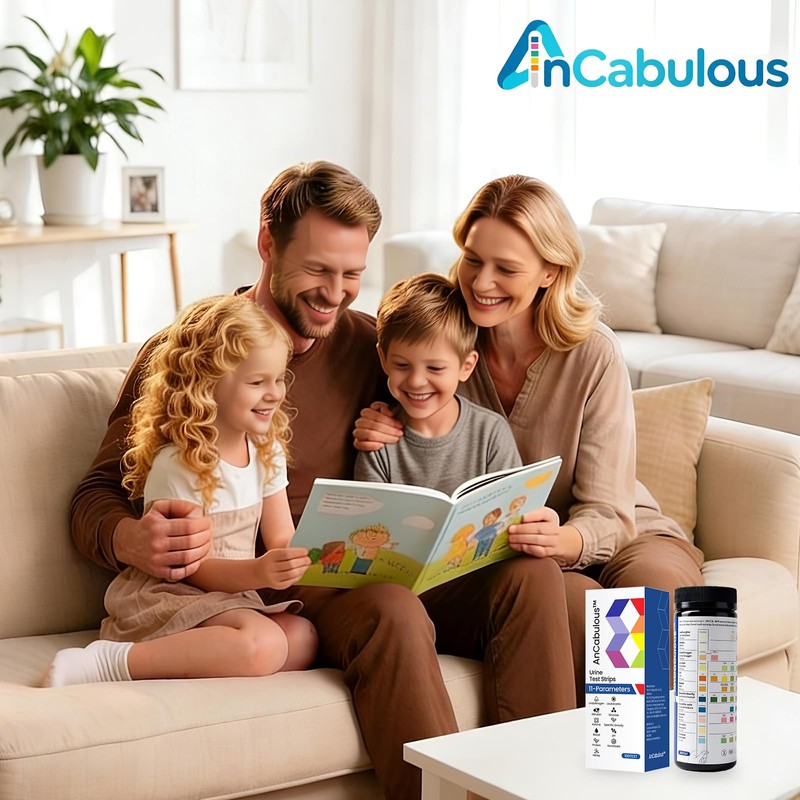 AnCabulous Urine Test Strips 11 Parameter Urine Test Strips Pack