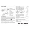WORKPRO W052002 Block Plane, 1-5/8 In. Wide Blade, Cast Iron