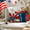 RABUSOFA 4th of July Patriotic Pillow Covers 12X20 Inch,Freedom Memorial