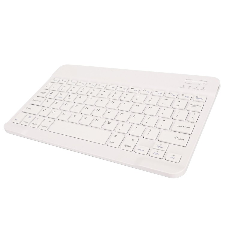 Tablet Keyboard QWERTY Layout Auto Sleep Ultra Slim BT Connection