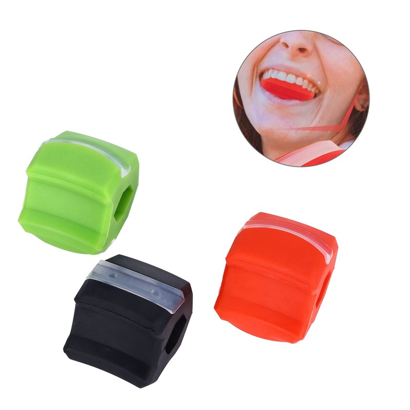 3pcs Face Neck Exercise Ball Jaw Muscle Training Facial Jawline