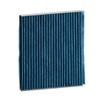 RIDEX Plus cabin air filter, 424I0610P, pollen filter, activated carbon,