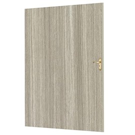 From Plain To Beautiful In Hours ati-ds Peel and Stick Faux Wood PVC Door Skin, 4 ft. x 7 ft, Concrete Groovz