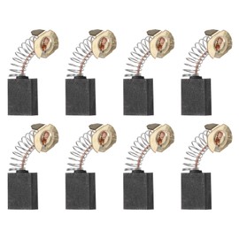 sourcing map 8 Pack Carbon Brushes Set Replaces 17x13x6.5mm for Most Power Tools Electric Hammer Drill Motor Circular Saws Replacement Part
