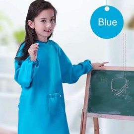 VIFINE Kids Waterproof Artist Painting Apron, Children's Art Smock, Long Sleeve Children Apron