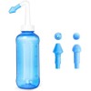 500ml Botella de lavado.Sobres de enjuague nasal. (500ml Botella (azul))