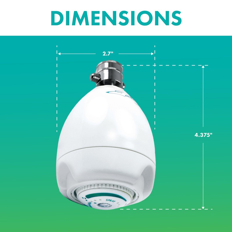 Niagara Conservation N2920-V Earth Spa 3-Spray with 2 GPM 2.7-in.