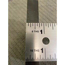 SlagWorks 3/4x9x9 inch steel plate 9”x9” A36 Hot Roll Flat .75" Thick