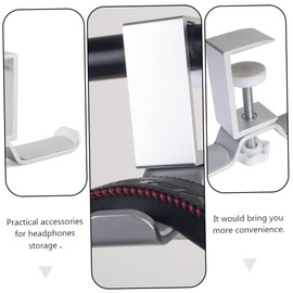 ABOOFAN Premium Headphone Holder Headset Stand for Desk Organization Space Saving Headphone Mount Easy to Install Resistant Design for Home