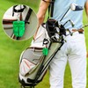 OlibaDu 1 Pack 360° Triple Line Golf Ball Marker，Golf Ball
