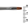 Grimas Professional make-up brush, red sable M4, flat, 4 mm