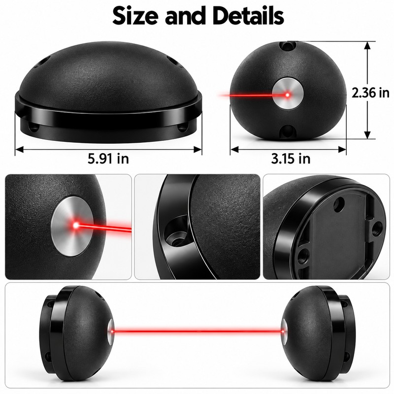 External Infrared Security Beam Alarm Detector – Outdoor Perimeter Intrusion