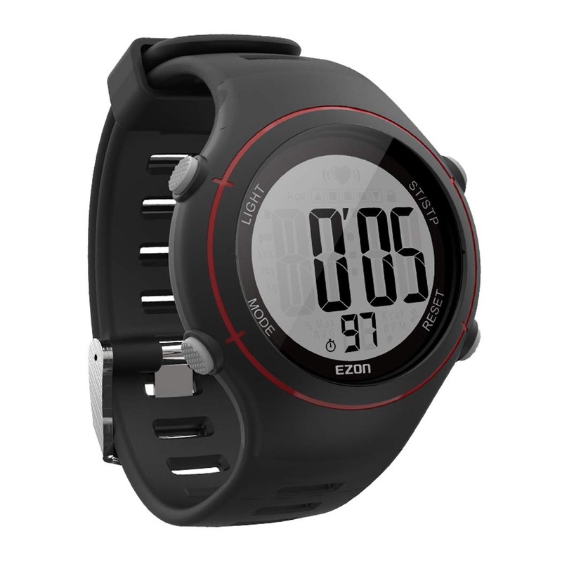 T037A11 Men's Running Watch Sport Watch IP67 Waterproof Dustproof 1.22