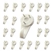 fiXte® Medium 30mm (1.3/16 inch) White Nylon Non-Trace Hardwall Drywall