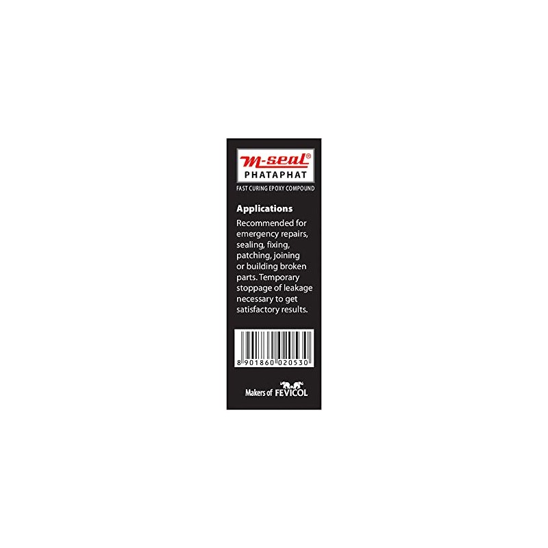 MSEAL Pidilite M-Seal PHATAPHAT Fast Curing EPOXY Compound 4 x