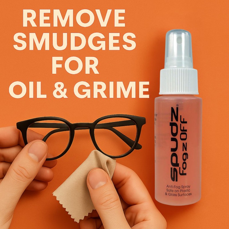 SPUDZ | Screen Cleaner and Lens Cleaner | Safe on:
