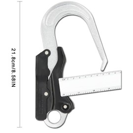 YERGOFE 25KN Climb Snap Clip Hooks - 1Pcs - Heavy Duty Snap Hook for Climbing