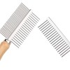 MFUOE Pet Grooming Comb Stainless Steel Dog Comb Dog Cat