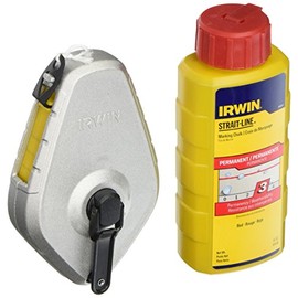 Strait-Line 1932881 IRWIN Classic Chalk Reel, Red