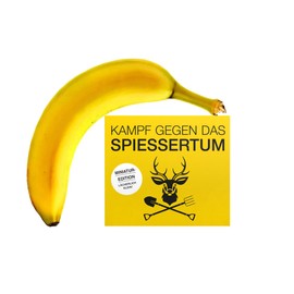 KAMPFHUMMEL Fight against the Spiessertum - Miniature Edition | A Ridiculously Small Party Game for 3-10 Slugs without Shame Feeling from 16 Years