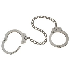 Peerless Handcuff Company 703C Leg Iron – Nickel Finish