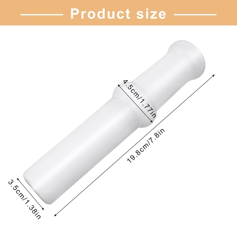 Universal Meat Grinder Pusher Tool, Food Contact Grade Plastic 7.8