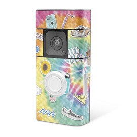 MightySkins Carbon Fiber Skin Compatible with Ring Video Doorbell Plus - VSCO3 | Protective, Durable Textured Carbon Fiber Finish | Easy to Apply, Remove, and Change Styles