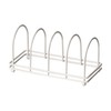 Pearl Metal HB-4448 Dish Stand, White, 8.1 inches (20.5 cm),
