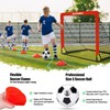 BaseGoal Kids Portable Soccer Goals for Backyard, 5x4ft,Easy Set up
