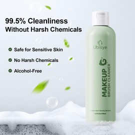 Limpiador de Brochas de Maquillaje, Ideal para Regalar A Mujeres Y Adolescentes. Incluye Solución Limpiadora, Limpiador de Esponjas Y Brochas, Champú para Una Limpieza Profunda, Libre de Crueld