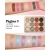 4 En 1 Paleta Sombras, Contorno, Iluminación Y Rubor